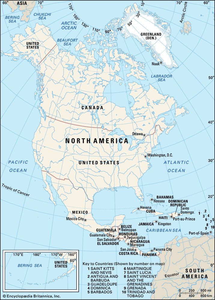 <p>north America </p>