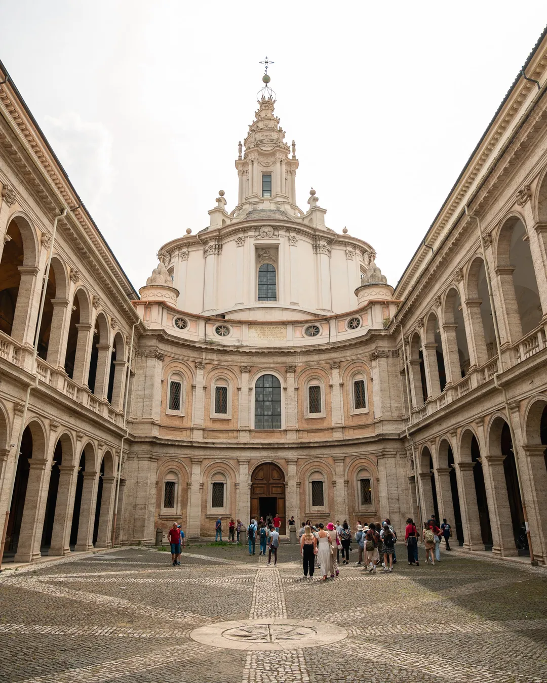 <p>Sant’Ivo Sapienza Facade</p>