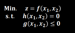 <p>two-variable optimization problem can be stated as</p>