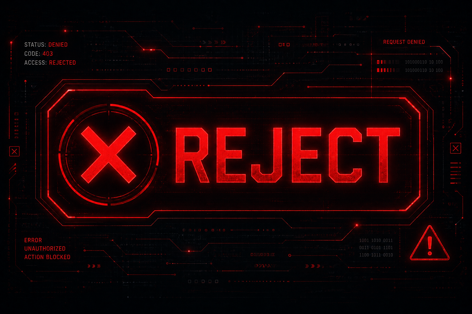 <p>reject</p>