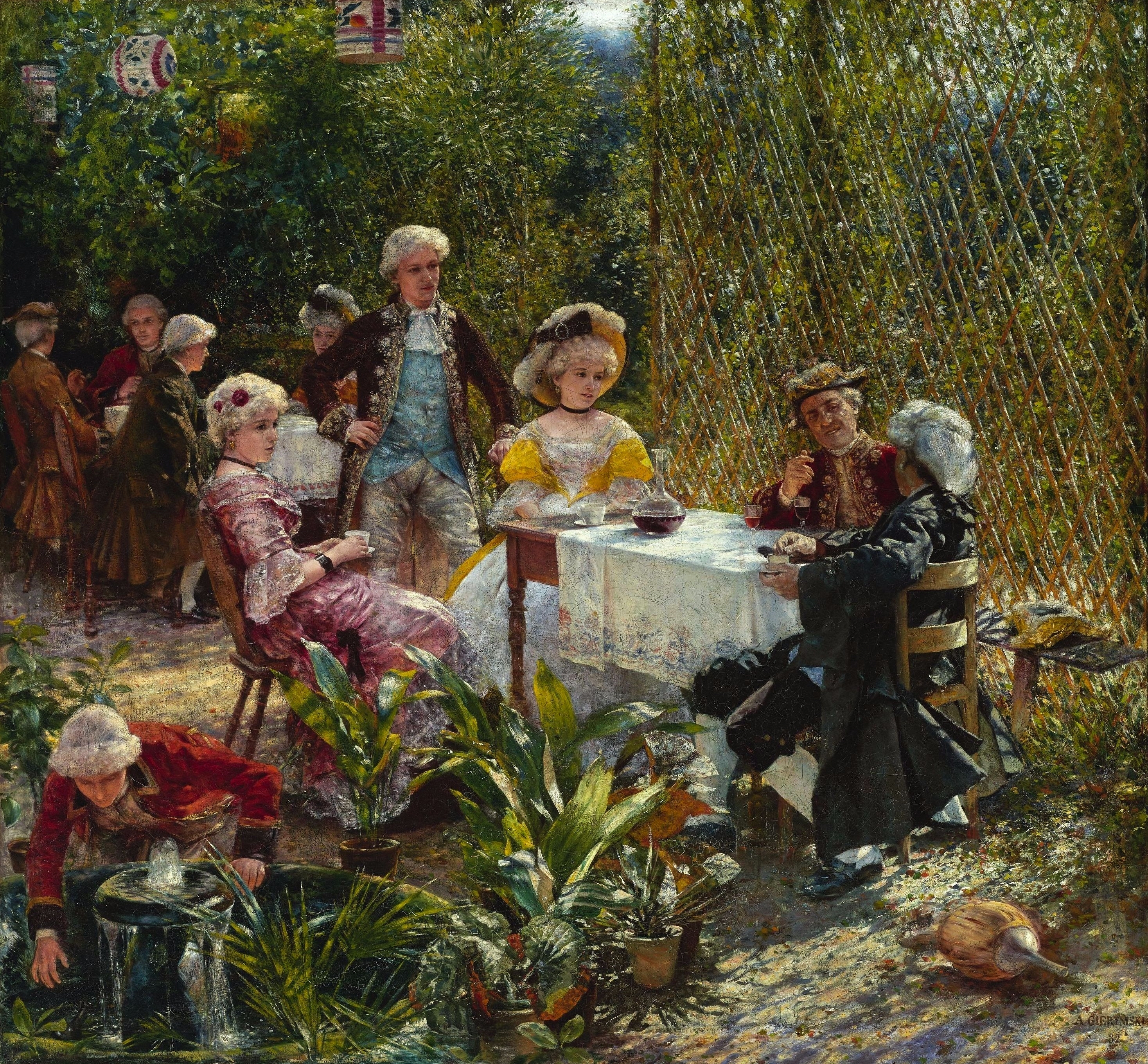 <p>“W altanie”</p>