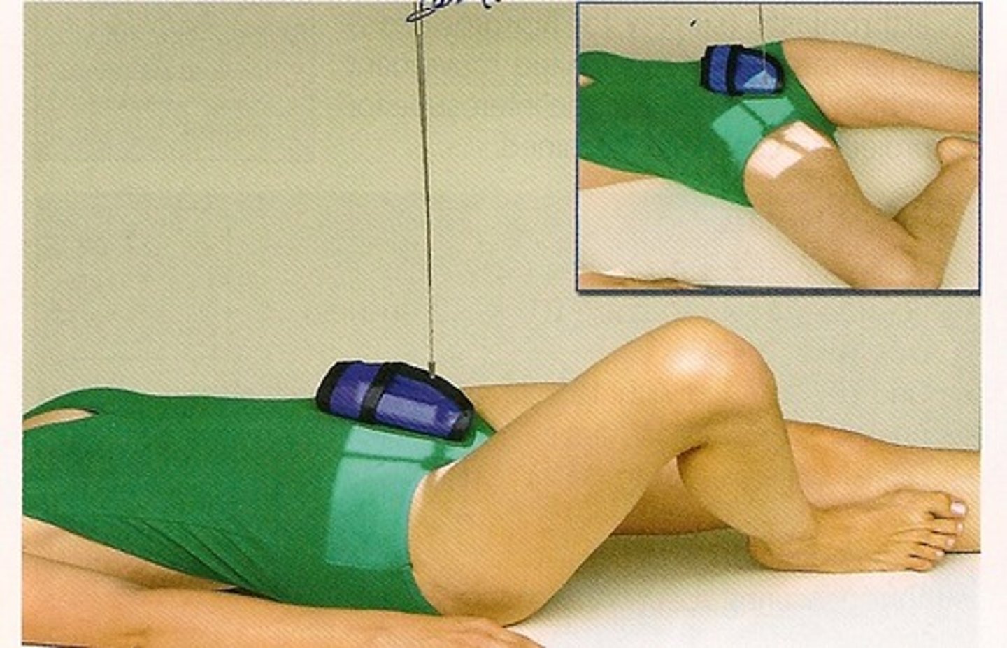 <p>S - outside of light</p><p>T - 25 mAs @ 75 kVp</p><p>A - none</p><p>M - correct marker for correct leg</p><p>P - PT supine w/ leg bent & dropped to table, CR 2" in & 4" distal to ASIS</p><p>S - 40"</p><p>B - suspension</p><p>C - 10 x 12 lengthwise</p>