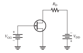 <p>The polarity of the voltages</p>
