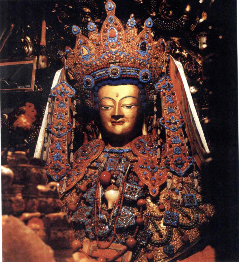<p>Jowo Shakyamuni, Jokhang</p>