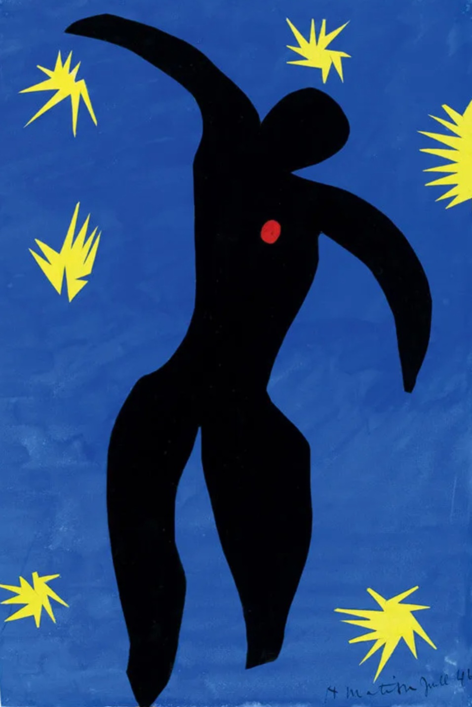 <p>“Icare” (1946) d'Henry Matisse</p>