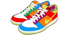 <p>shuāng</p><p>a pair of things</p><p>一__鞋 — one pair of shoes </p><p>一__袜子 — one pair of socks</p>