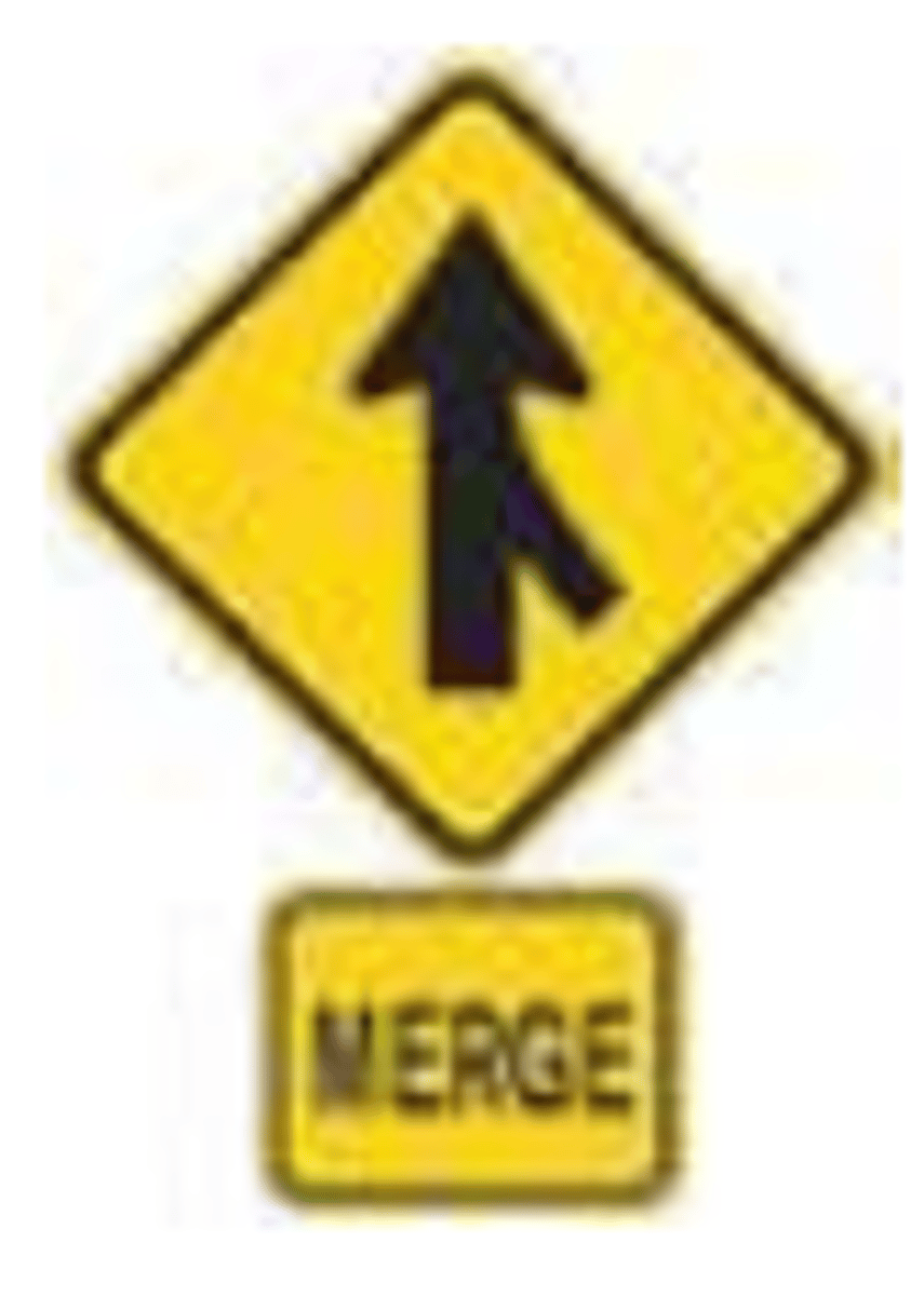 <p>Indicates merging traffic from the right.</p>