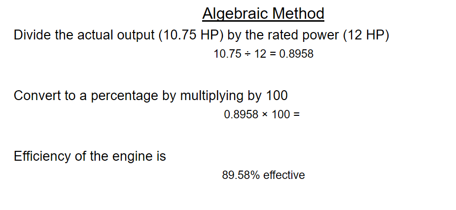 <ol><li><p>Divide output with original</p></li><li><p>Convert into percentage by multiplying by 100</p></li></ol><p></p>