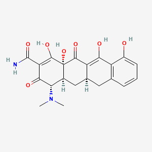 <p>Simplest active member of the tetracycline family.</p>