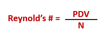 <p><span>if flow is laminar or turbulent (Poiseuille’s Law + accounts for density)</span></p>
