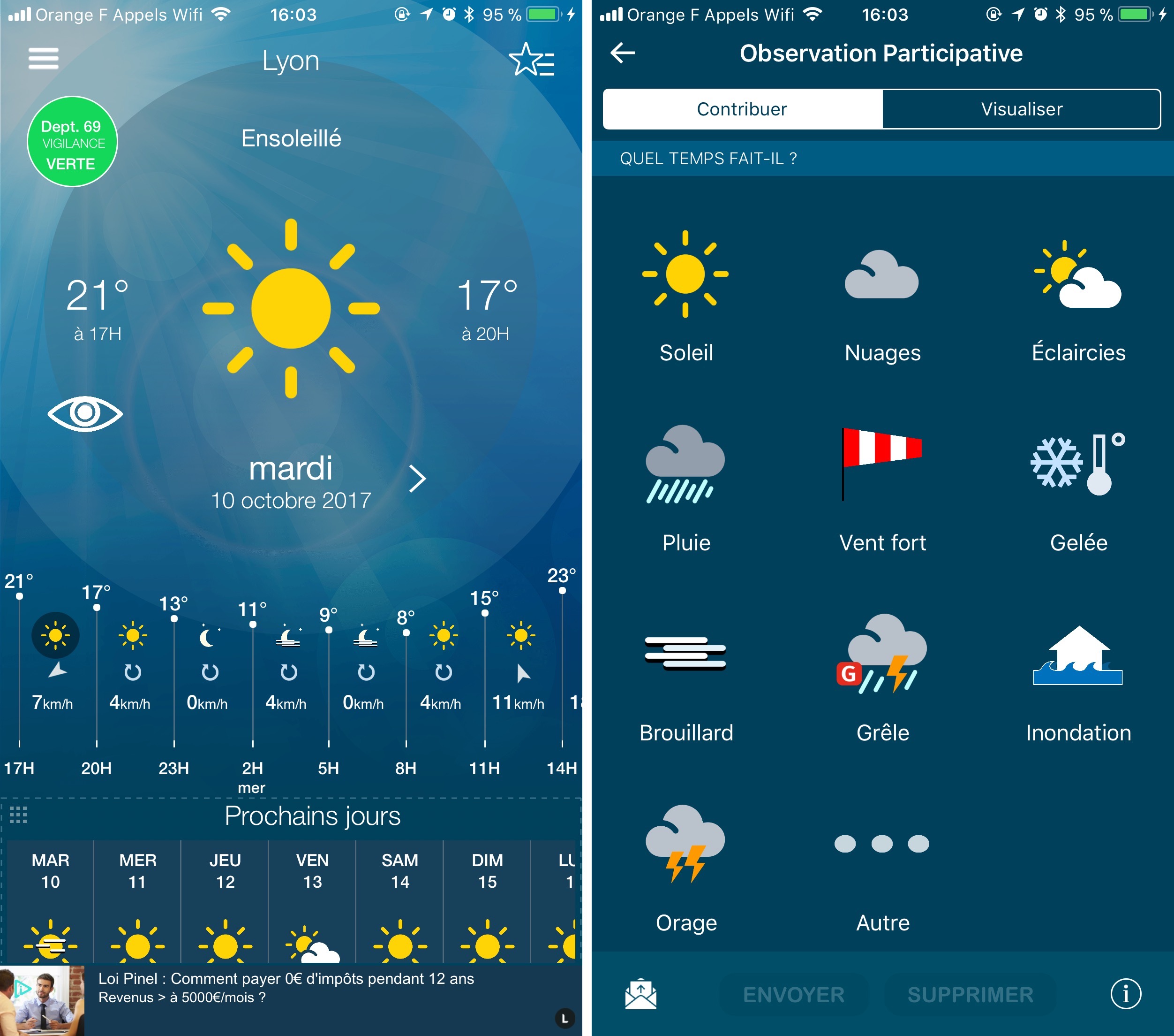 <p>weather forecast</p>