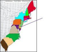 <p>Mid-Atlantic Colony (1664)</p>