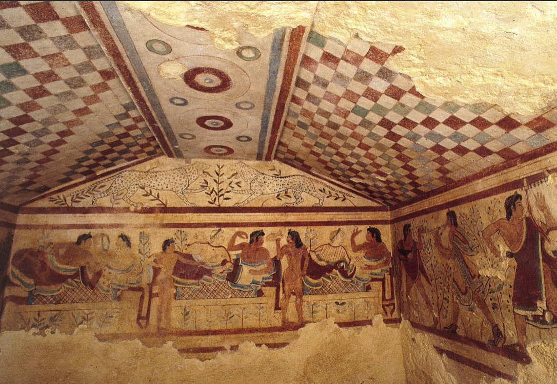 <p>Tomb of the leopards </p>