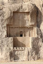 <p>Darius I (Darius the Great) was the third King of the Achaemenid Empire (Persia), (522-486 BCE)</p><ul><li><p>expanded the empire to its greatest territorial extent</p></li><li><p>The Tomb of Darius the Great: Carved into the cliff face at Naqsh-e Rustam in modern-day Iran.</p></li></ul><p></p>