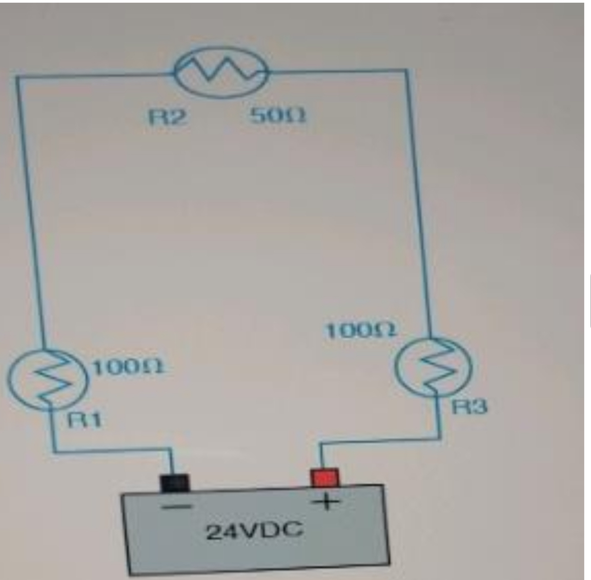 <p>What is the total circuit current?</p>