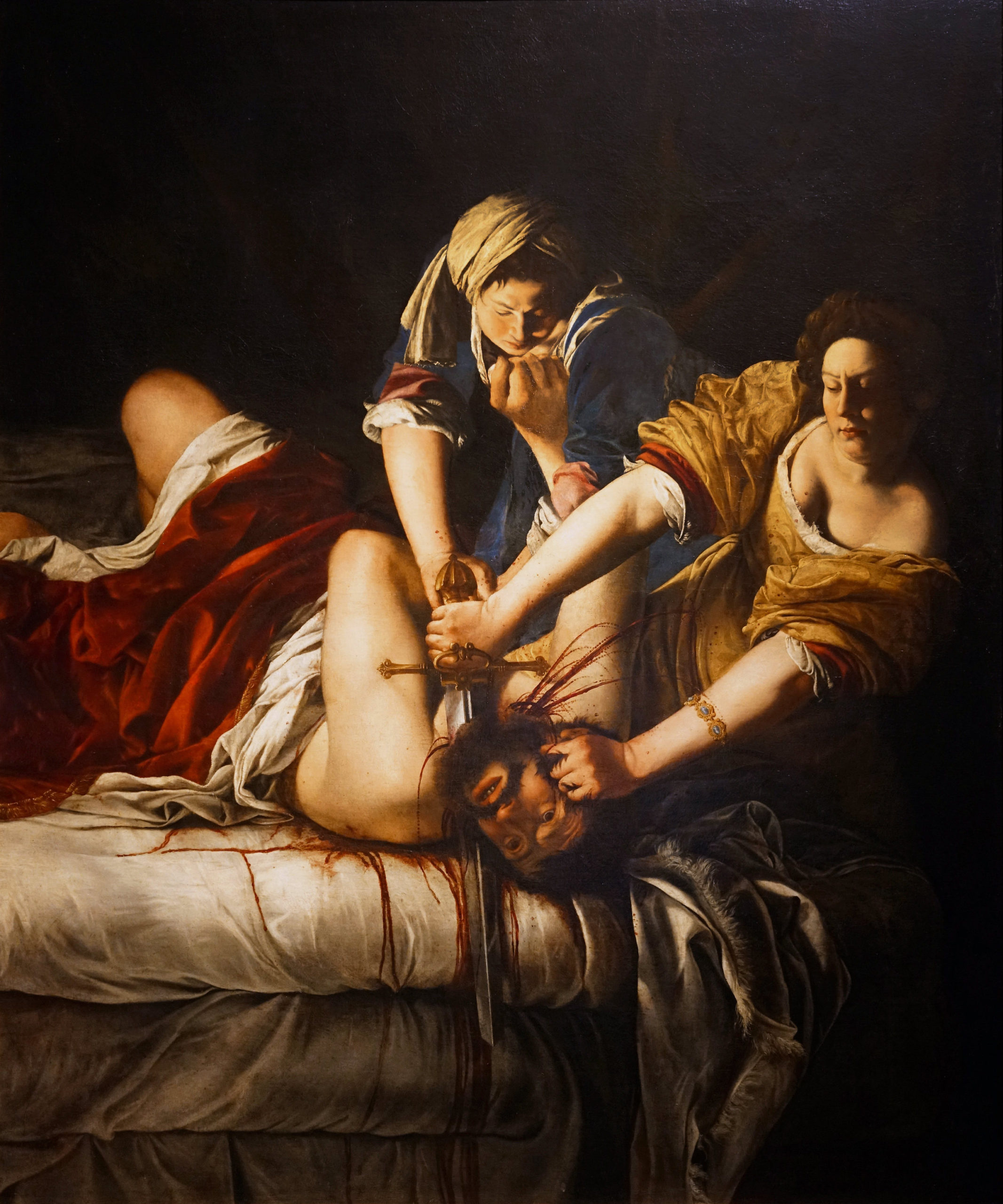 <p>Artemisia Gentileschi</p><p>Judith Slaying Holofernes</p>