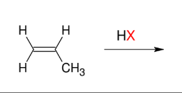 <p>Addition of HX (Mark)</p>