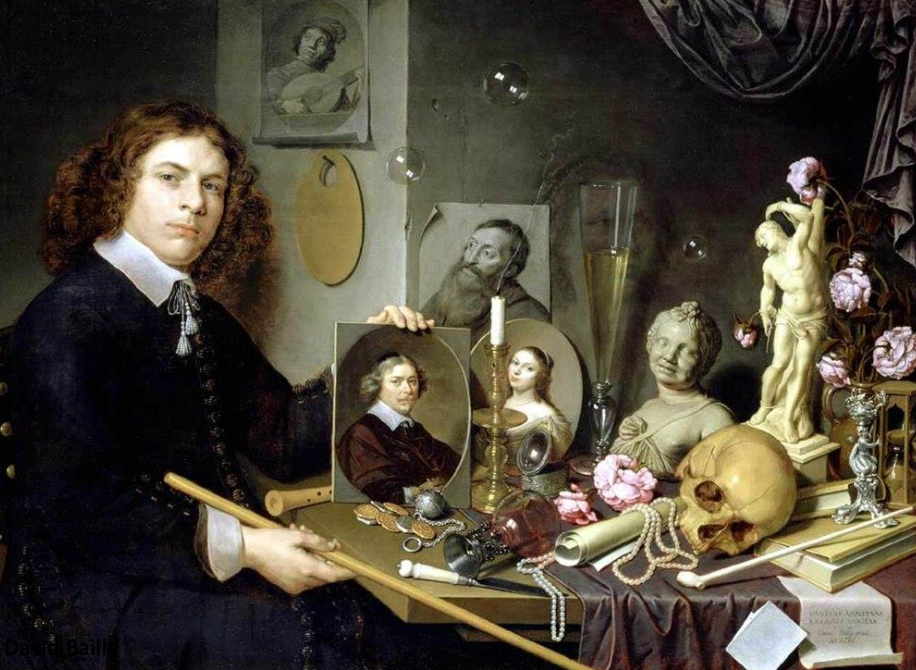 <ul><li><p>Un tableau de vanité rappelle que la vie est courte.</p></li><li><p>Il montre qu’il faut profiter de la vie, des arts et des plaisirs avant qu’il soit trop tard.</p></li><li><p>Il insiste sur la mort et le temps qui passe.</p></li><li><p>On y voit souvent une tête de mort <span data-name="skull" data-type="emoji">💀</span> comme symbole de la mort.</p></li></ul><p></p>