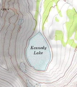 <p>What is Kennedy Lake? (Not hard to find)</p>