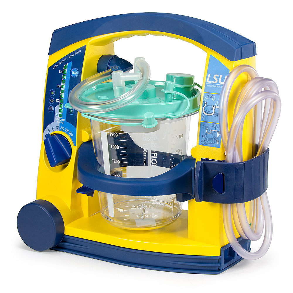 <p><span>A mobile device used for removing fluids from a patient's airway.</span></p>