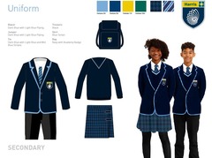 <p>to wear a uniform</p>