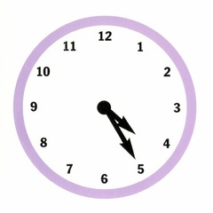 <p>It's four twenty-five.</p>