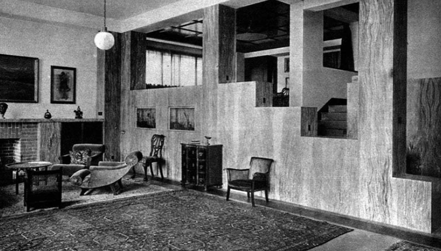<p>Villa Muller, Adolf Loos, Prague, Czech Republic</p>