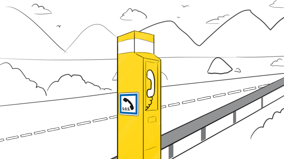 <p>Donner l’alerte par le moyen le plus rapide : </p><ul><li><p>En priorité, servez-vous des <strong>postes d'appel d'urgence</strong> parce que vous serez mis directement en relation avec les secours et ils sauront où vous êtes précisément</p></li></ul><p></p><ul><li><p>Sinon, <strong>appelez d’un téléphone</strong> (même si ce n’est pas le notre et qu’il est verrouillé, ça marche) les numéros suivants, dans cet <strong>ordre de priorité</strong> : </p><ul><li><p><strong>112 numéro d'appel européen des services de secours </strong></p></li><li><p><strong>15 : SAMU (Service d'aide médicale urgente)</strong> </p></li><li><p><strong>18 : pompiers </strong></p></li><li><p><strong>17 : police, gendarmerie</strong></p></li><li><p><em>(114 → numéro de SMS d’urgence destiné aux personnes ayant des difficultés à communiquer vocalement. Uniquement accessible en France métropolitaine)</em></p></li></ul></li><li><p>Si le véhicule est équipé d’un dispositif d’appel d’urgence (e-call), appuyez sur la touche SOS sur le tableau de bord </p></li><li><p>Donner un max de renseignements pour prévoir les moyens techniques et humains nécessaires à l’intervention</p></li><li><p>Écouter votre interlocuteur pour connaître les gestes de premiers secours à faire </p></li><li><p>Ne jamais raccrocher sans y avoir été invité</p></li></ul><p></p>