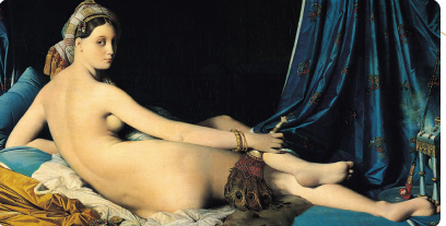 <p>Het werk in The Met dat de Geurilla Girls aanklaagde </p>