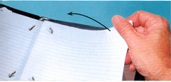 <p>Take out paper</p>