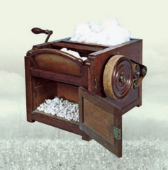 <p>1793 invention by Eli Whitney that vastly increased Southern cotton production and expanded slavery.</p>