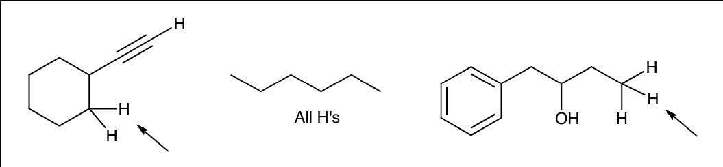 <p>pKa: 60-70</p><p>Examples:</p>