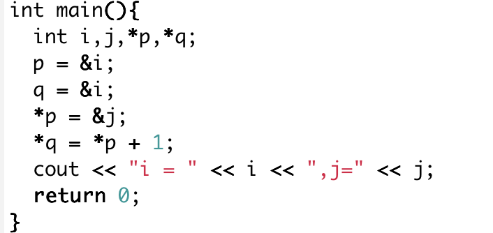 <p>what is the output of the following program</p>