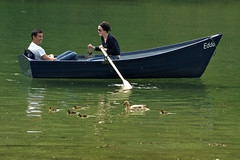 <p>a small vessel for travel on water</p>