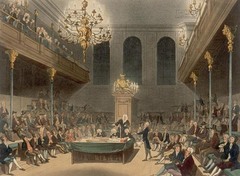 <p>A body of representatives that makes laws for a nation</p>