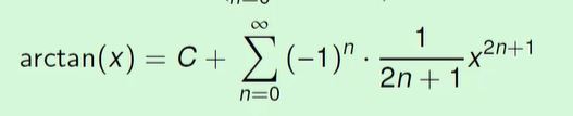 <p>on the left side of the series symbol</p>