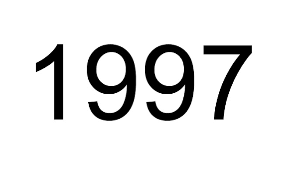 <p><span><span>1997</span></span></p>