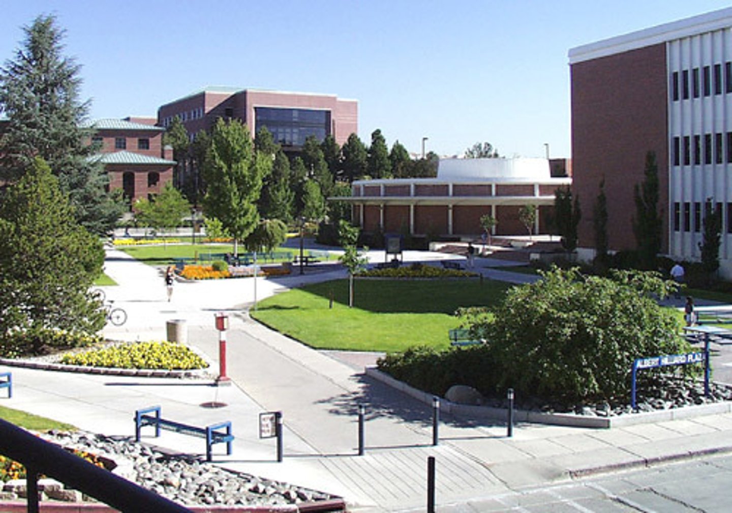 <p>(noun) the buildings and grounds of a school or university.</p>