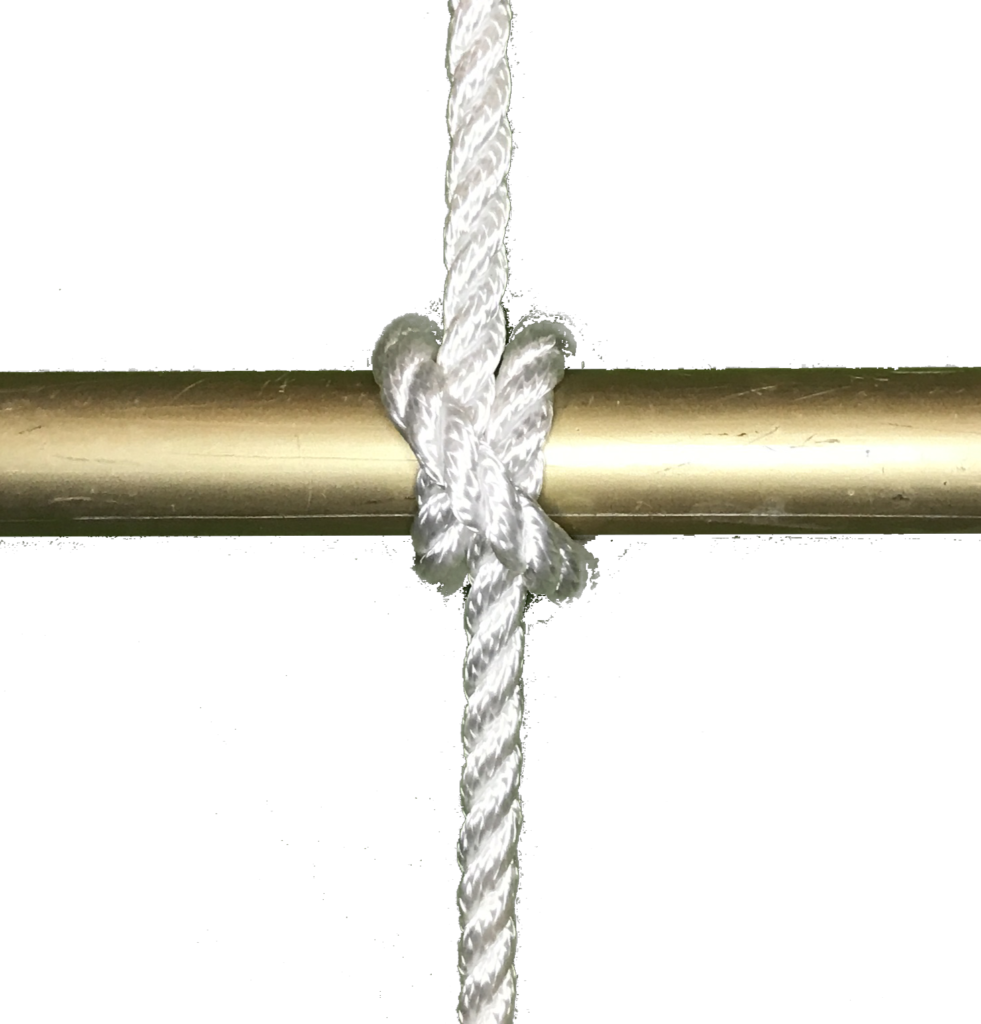 <p>A simple hitch used to secure a rope to a hook, post, or rail, providing quick attachment and adjustment.</p>