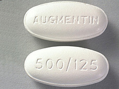 <p>Amoxicillin / Clavulanate Potassium </p><p>Beta-Lactamase Inhibitor / Penicillin Antibiotic </p><p>Bacterial Infection</p>