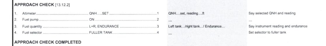 <p>APPROACH CHECK</p>