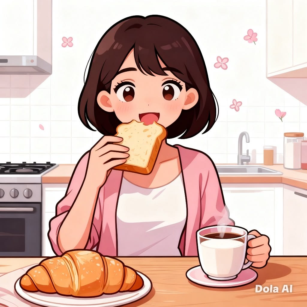<p>have breakfast</p>