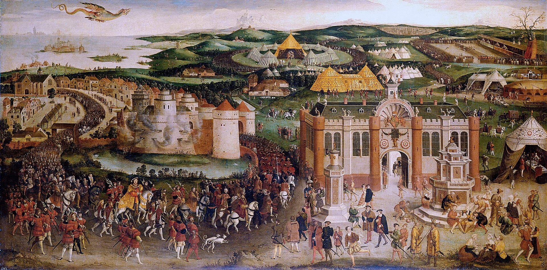 <p>1520 - The Field of the Cloth of Gold (All Facts) </p>