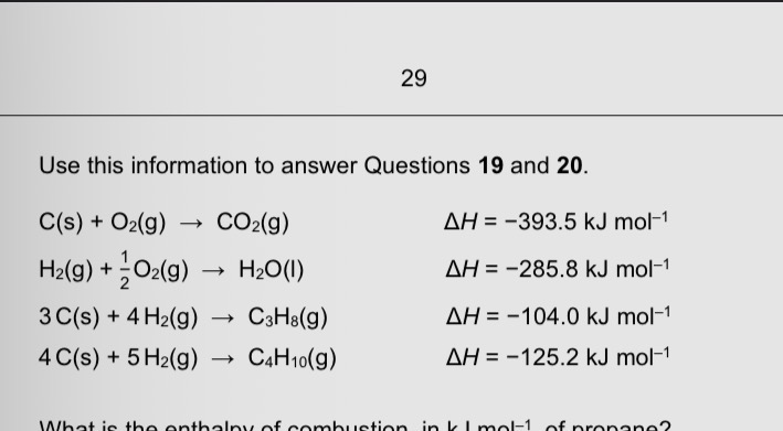 <p>Are these values for formation or normal or bond enthalpy </p><p>And why</p>