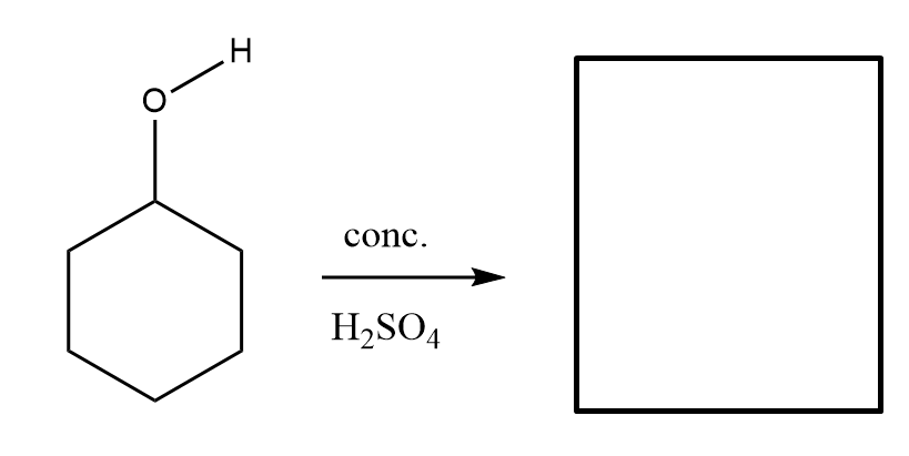 <p>Draw the mechanism and name the product for the following reaction</p>