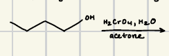 <p>What is the reaction product for this oxidation of primary alcohol and aldenhyde?</p>