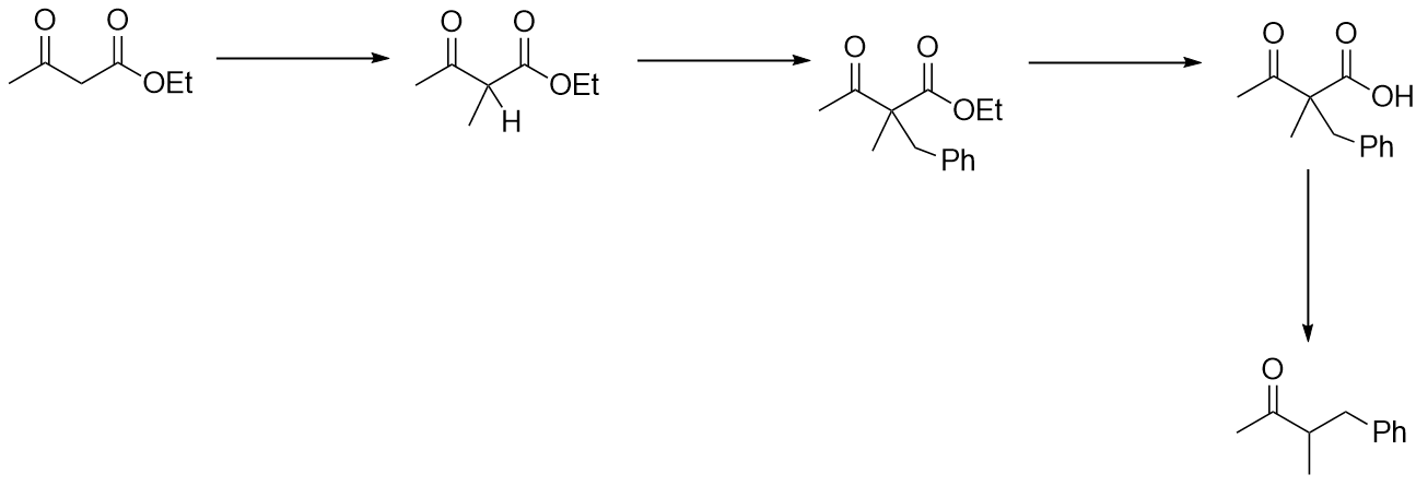 <p>B-dicarbonyl synthesis</p>