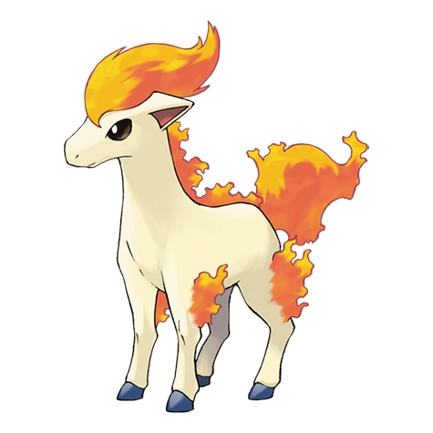 <p>What type is Ponyta?</p>