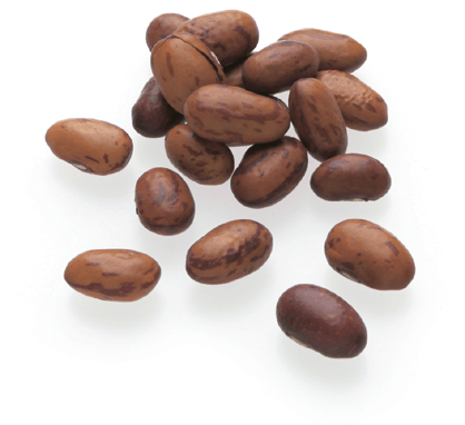 <p>Borlotti beans / Feijão-borlotti</p>