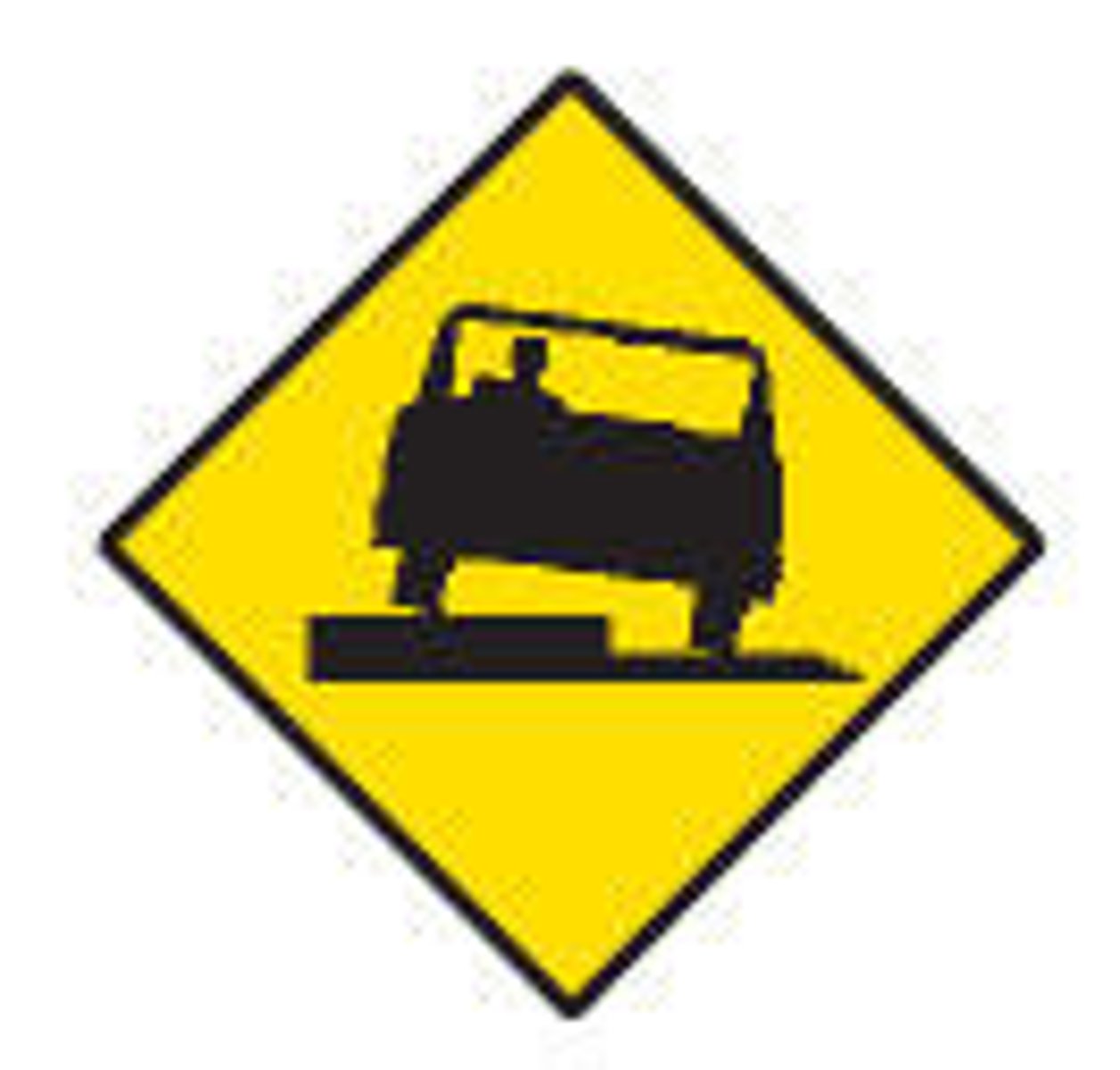 <p>What should you be most concerned about when you see this sign?</p>